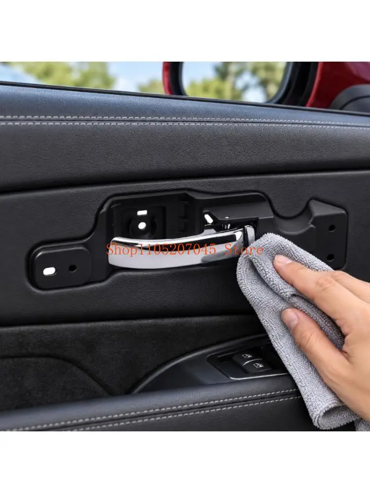 37cd Front Interior Release Handle Assembly with Plastic Base and Integrated Lever for Damaged or Worn Door Handle Repair