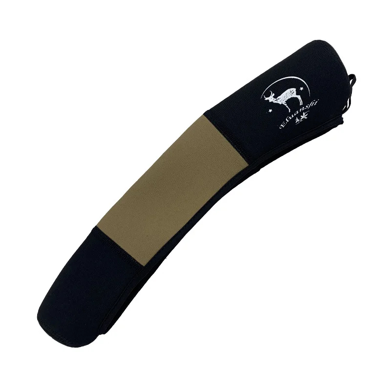Copertura per cannocchiale in neoprene Cannocchiale da caccia Copertura per ottica Custodia militare Colore nero 33x6.5x4.5cm Custodia per pistola PP6-0096