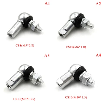 볼 헤드 조인트 로드 엔드 베어링 M5 M6 M8 M10 직각 CS8 CS10 CS13 CS16