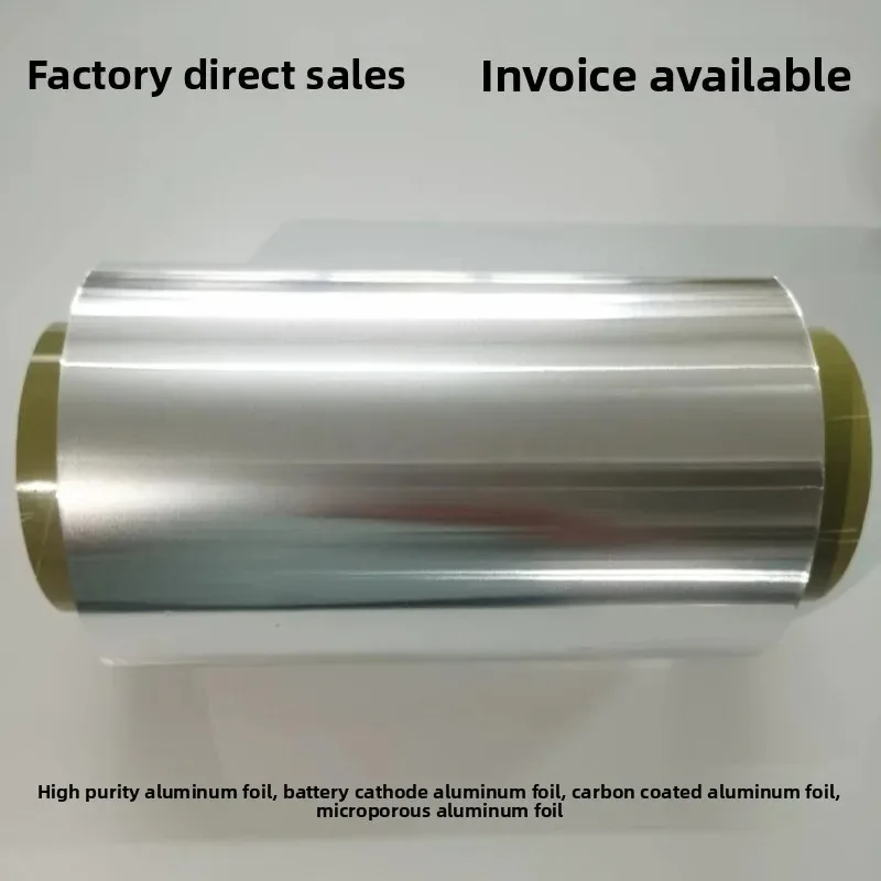 Special Aluminum Foil For Positive Current Collector Battery Grade Microporous Carbon Coated Aluminum Foil