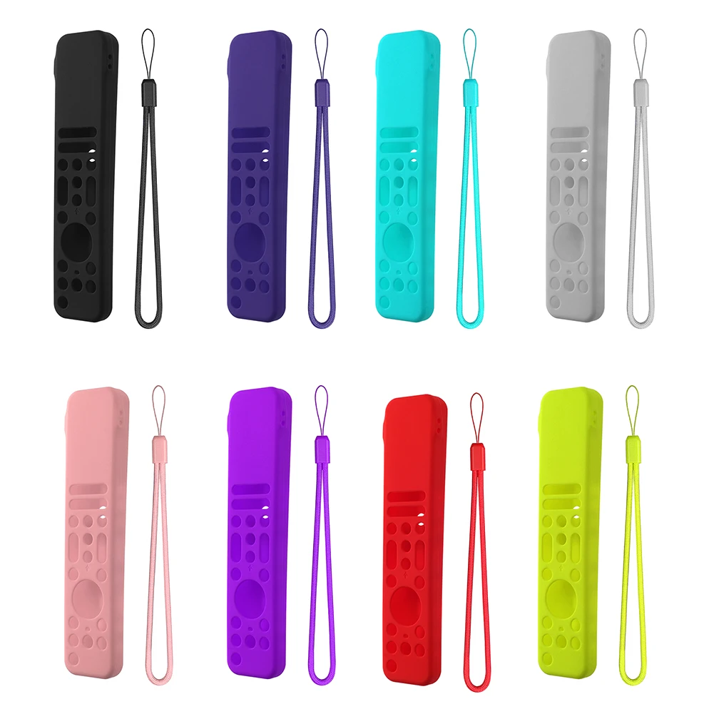 Picture 3: Anti-fall Protective Shell with Lanyard Silicone Remote Control Case Waterproof Replacement Accessories for SONY RMF-TX800 TX900