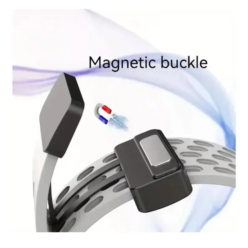 Silicone Folding Magnetic Buckle Strap For Redmi Watch 5 Lite Replacement Accessories Bracelet For Redmi Watch 5 Active / 5 Lite