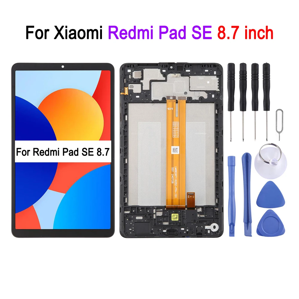 ips-lcd-screen-with-frame-for-xiaomi-redmi-pad-se-87-inch-4g-version-lcd-display-touch-screen-repair-replacement-part