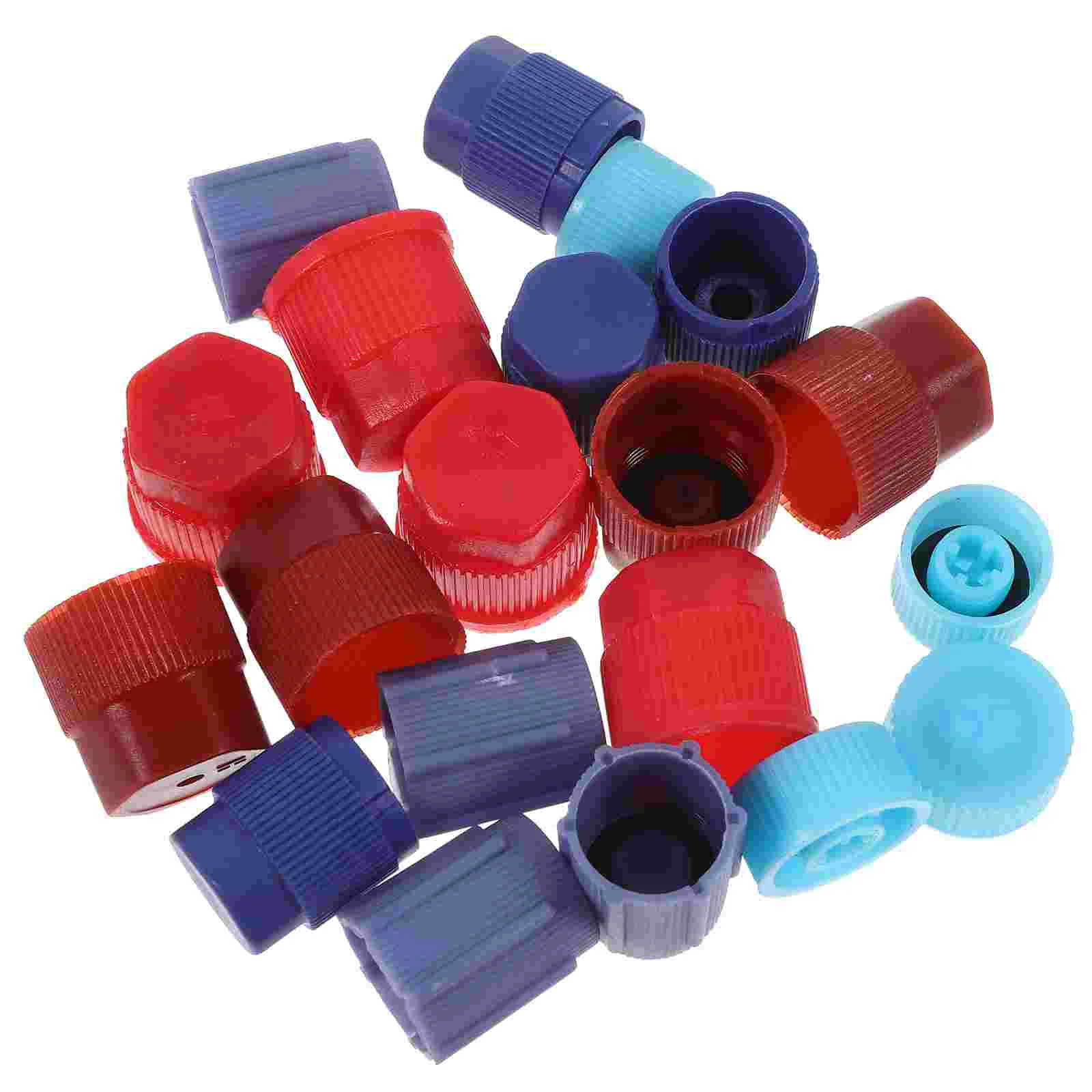 

Air Conditioning Repair Parts Car AC Refrigerant Plastic Stem Valve Cap Dirt Cover Charging Port Core Caps for Conditioner Seal