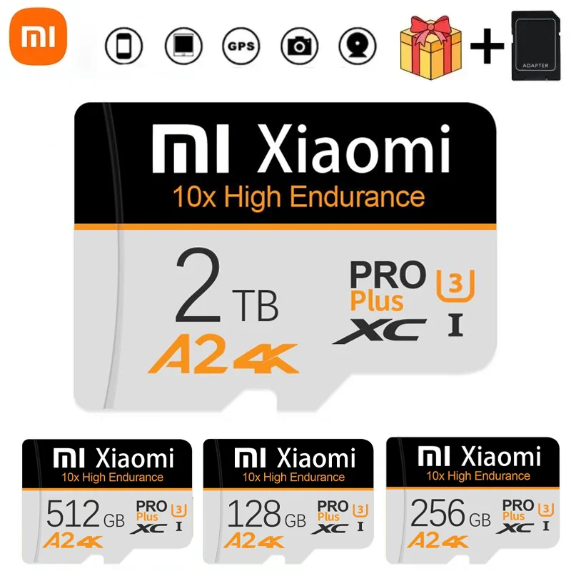 Xiaomi Micro SD карта памяти, 128 ГБ, 256 ГБ