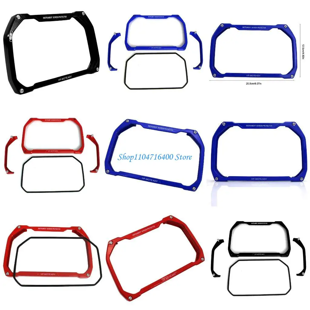 

y1gd Motorcycle Meter Frame Cover Screen for Protection Guard for R1250GS, ADV F850GS