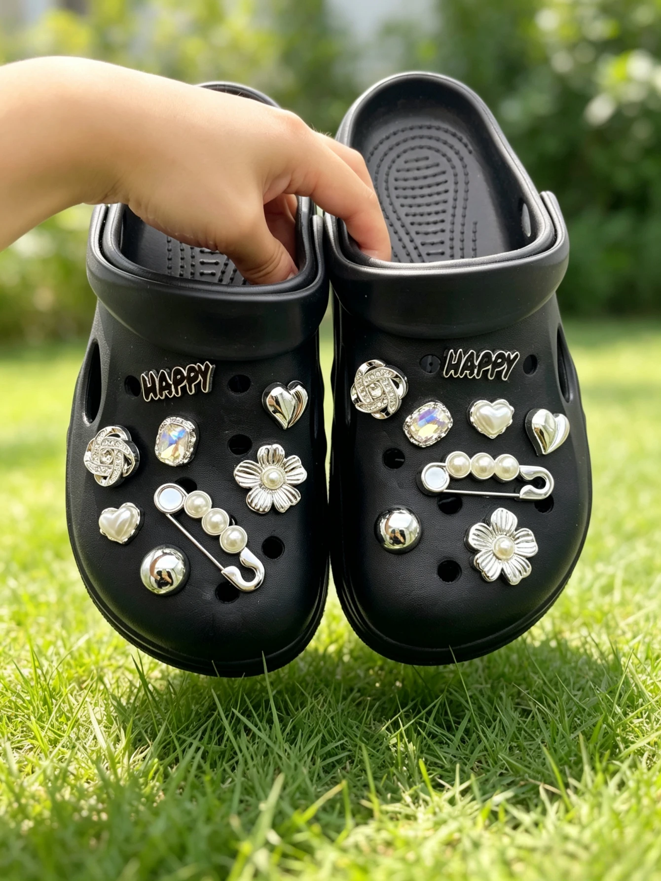 16-piece shoe decoration DIY casual shoe decoration - An interesting and versatile way to personalize your footwear