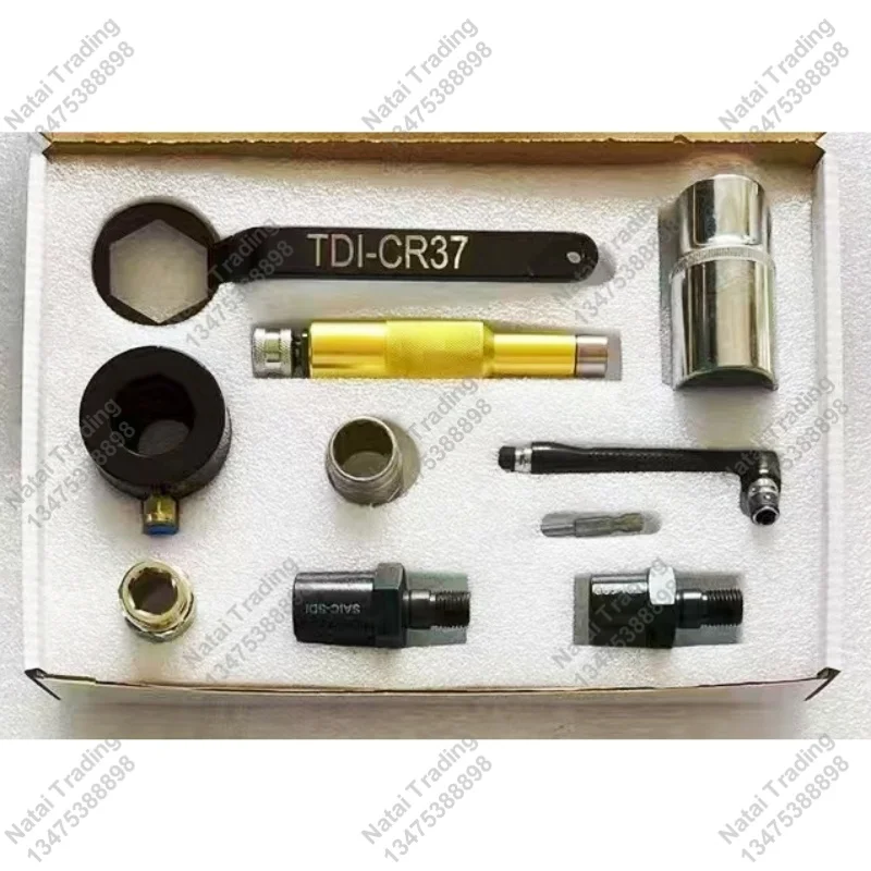 for Audi VW 1.9 TDI 038130073 Unit injector Injection Pressure Stroke Measuring Disassemble Tool Repair Kits