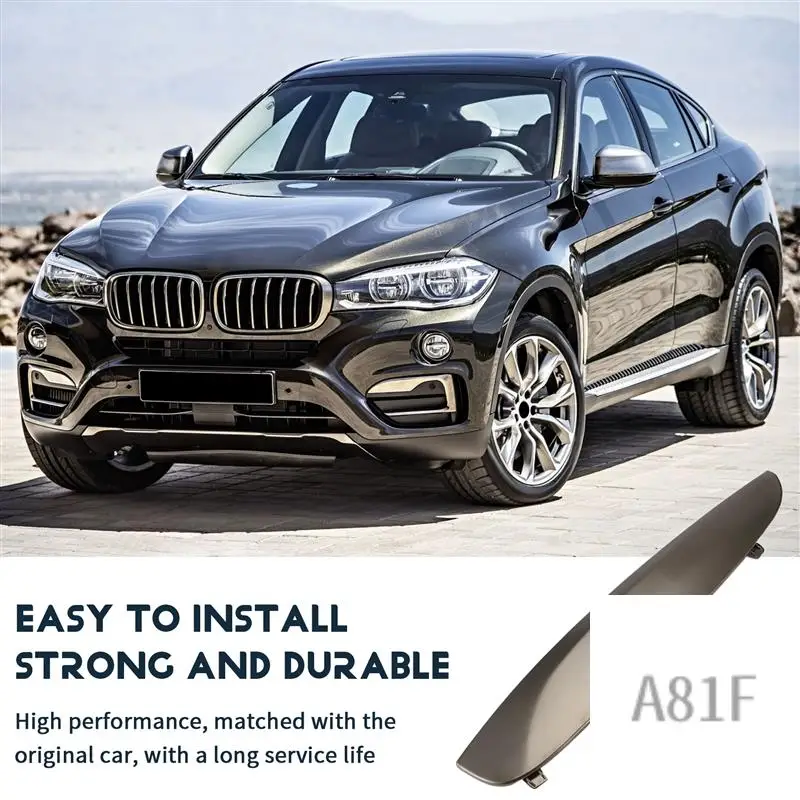 

Накладка на боковую панель воздуховода автомобиля для BMW X6 F16 2015-2019 35I 35Ix 5Ix 50Ix, декоративная полоса вентиляционного отверстия на переднее крыло