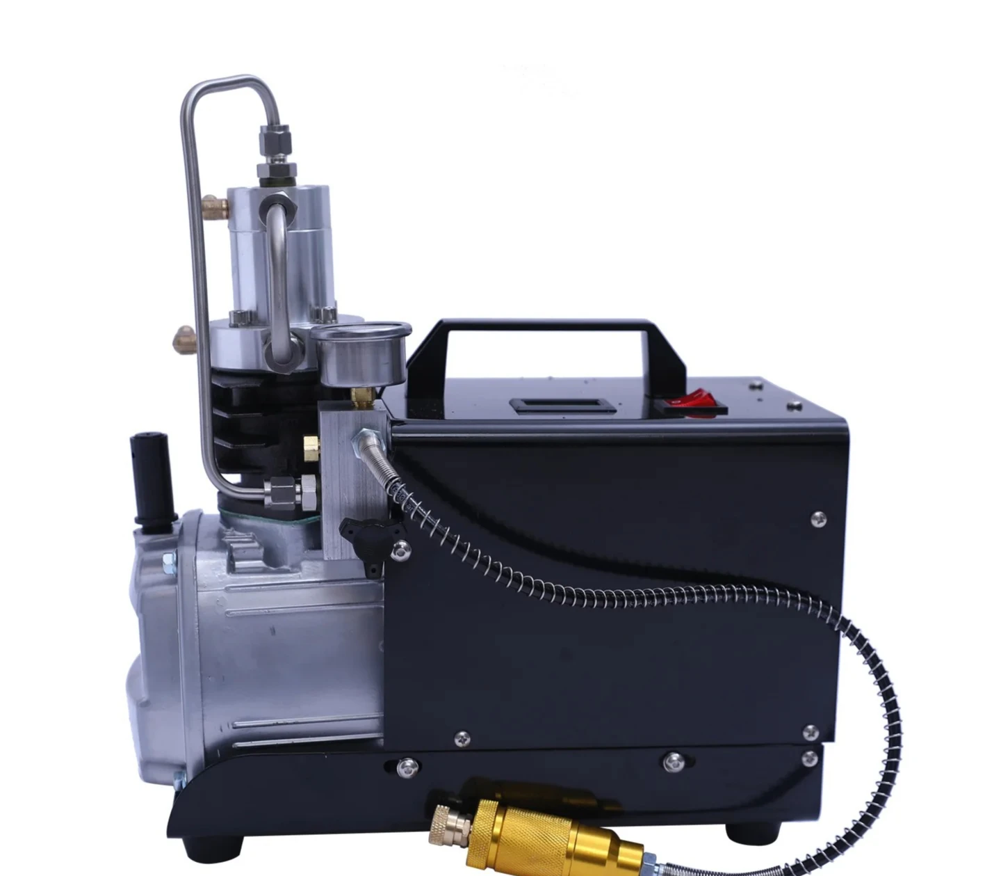 Single cylinder high pressure air pump 30mpa high pressure inflator