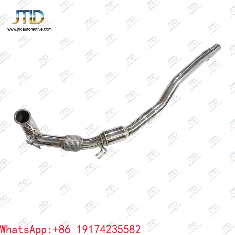 

High Quality Stainless Steel Racing Exhaust.System Automobile Down Pipe Fits for Audi TT 2.0T
