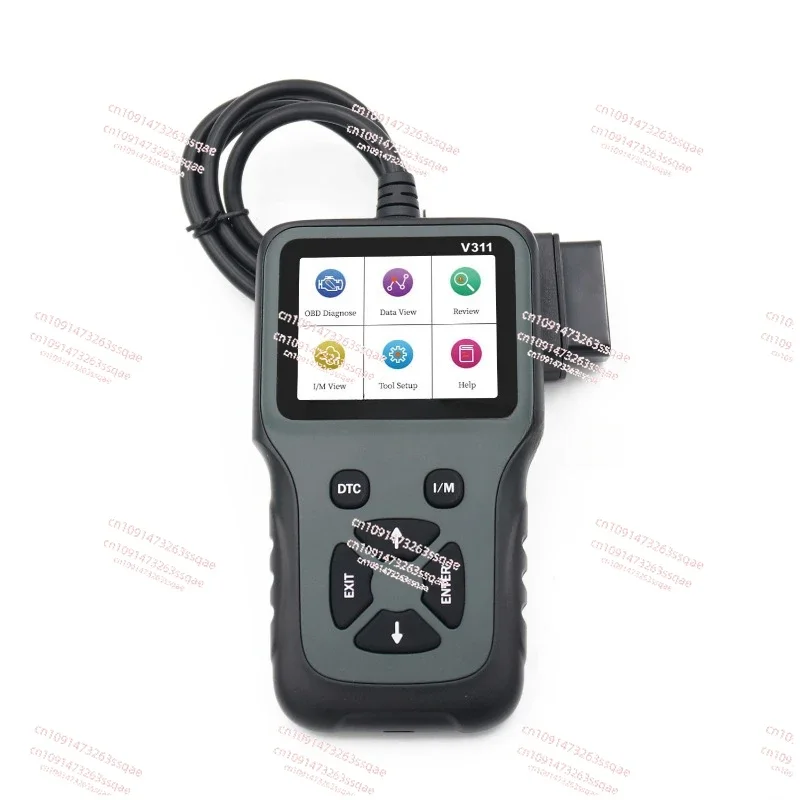 V311 car diagnostic instrument obd2 code reading card, car fault detector, handheld code reading card V311