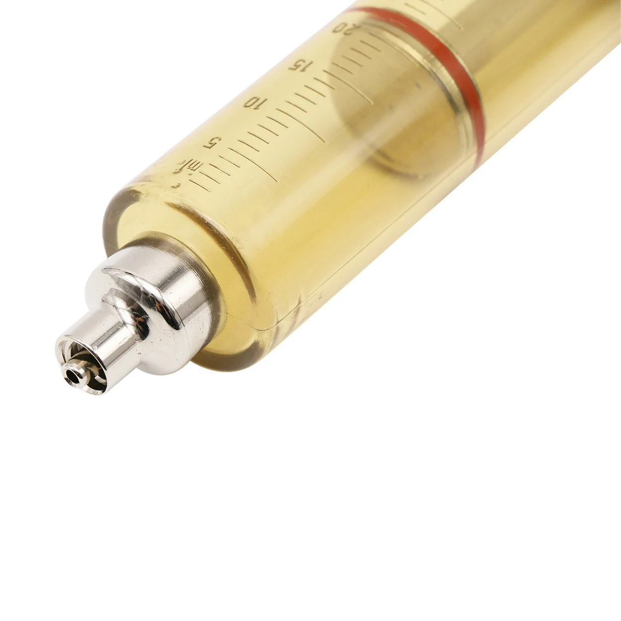 1Pc 25/50ml Continuous Syringe Livestock Semiautomatic Veterinary Equipment Pig Cattle Sheep Adjustable scale Vaccine Syringe