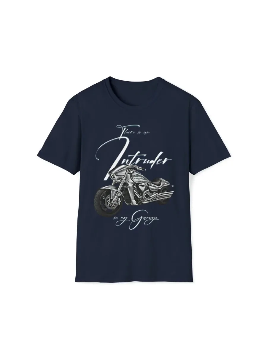 Intruder M1800R M109R Heavy Cruiser Motorbike Muscle Motorcycle T-Shirt 100% Cotton O-Neck Short Sleeve Casual Mens T-shirt