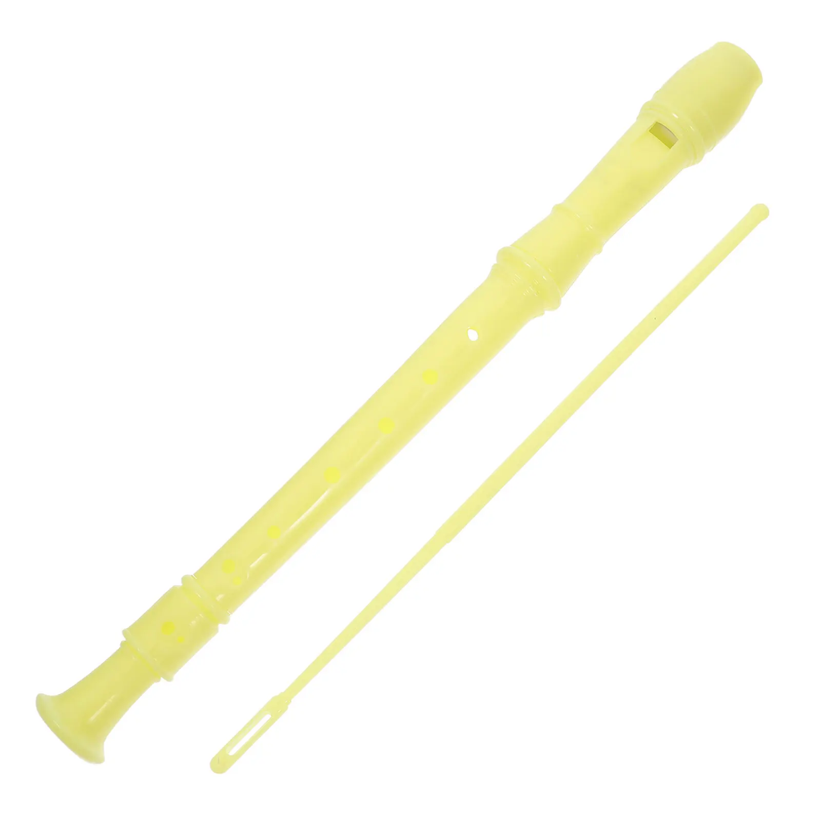 

Flute Recorder 8 Holes Kids Adults ABS Material Cleaning Rod Swab Cloth Musical Instruments Performance Sound Quality