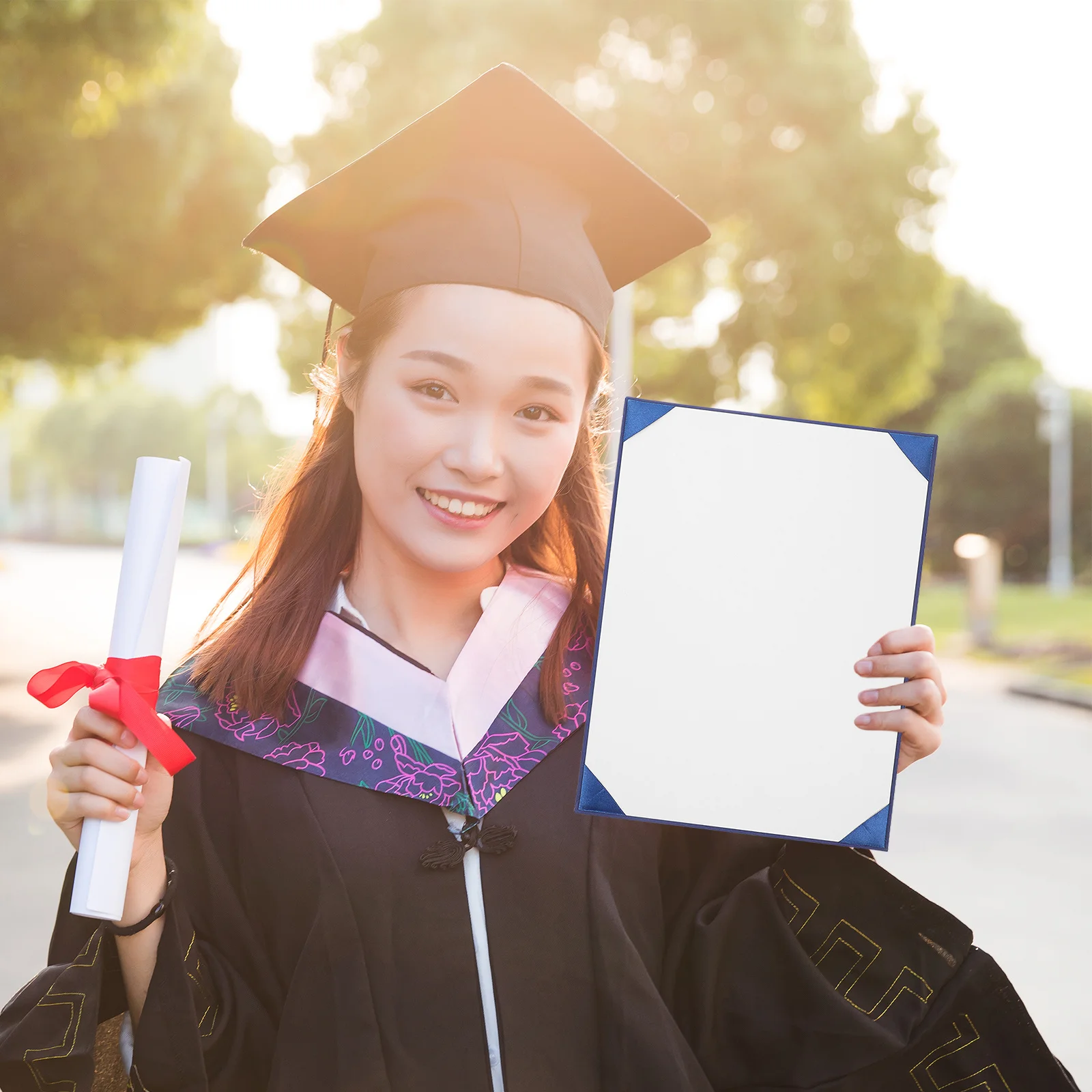 

Exquisite Honor Certificate Paper Blank Diploma Certificate Inner Paper for Award School Document Certificates Blank