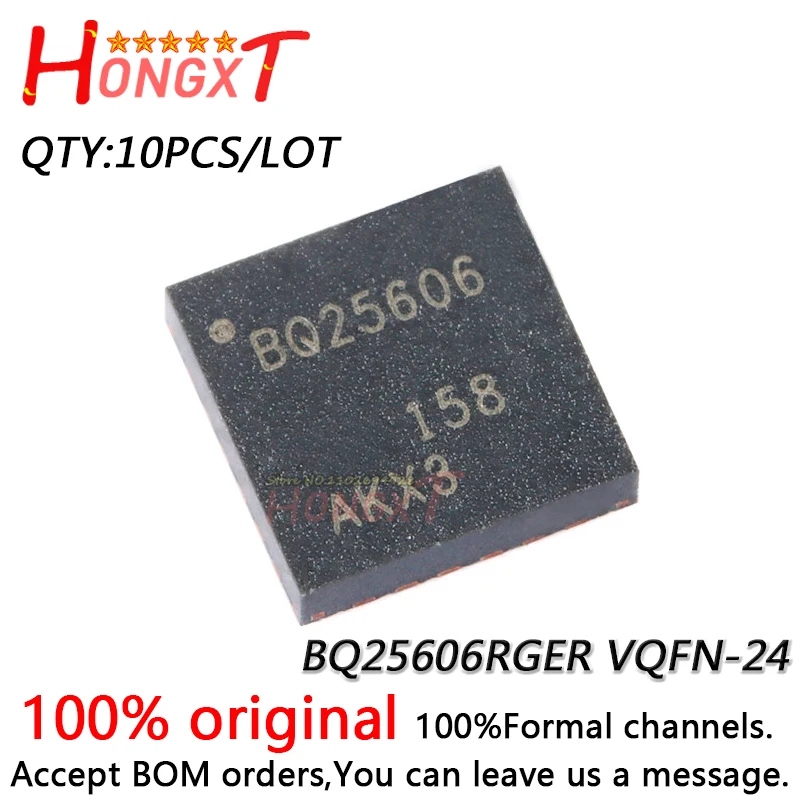 

10PCS 100% NEW BQ25606RGER VQFN-24.