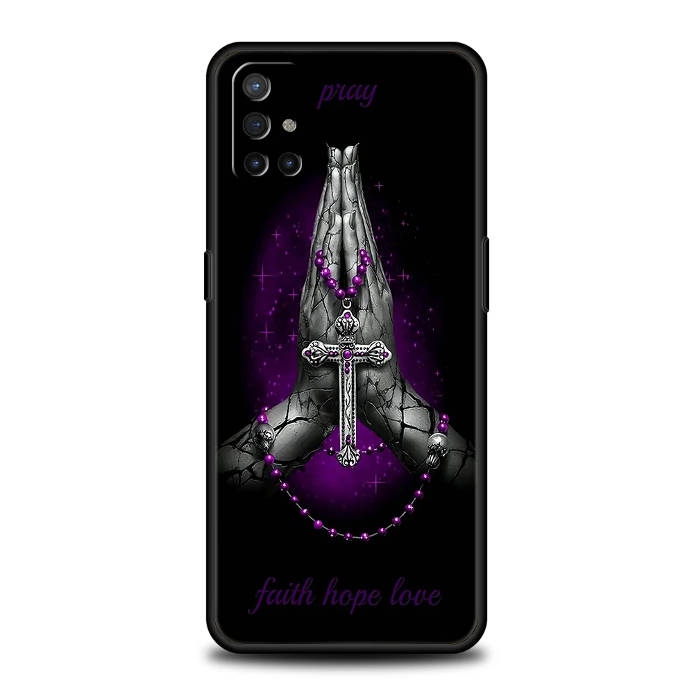 Faith Christian Religious Jesus Clear Phone Case for Oneplus 11 10T Nord N100 N10 10 7 8 9 9R 7T 8T N200 CE 2 9RT Pro Cover Bags