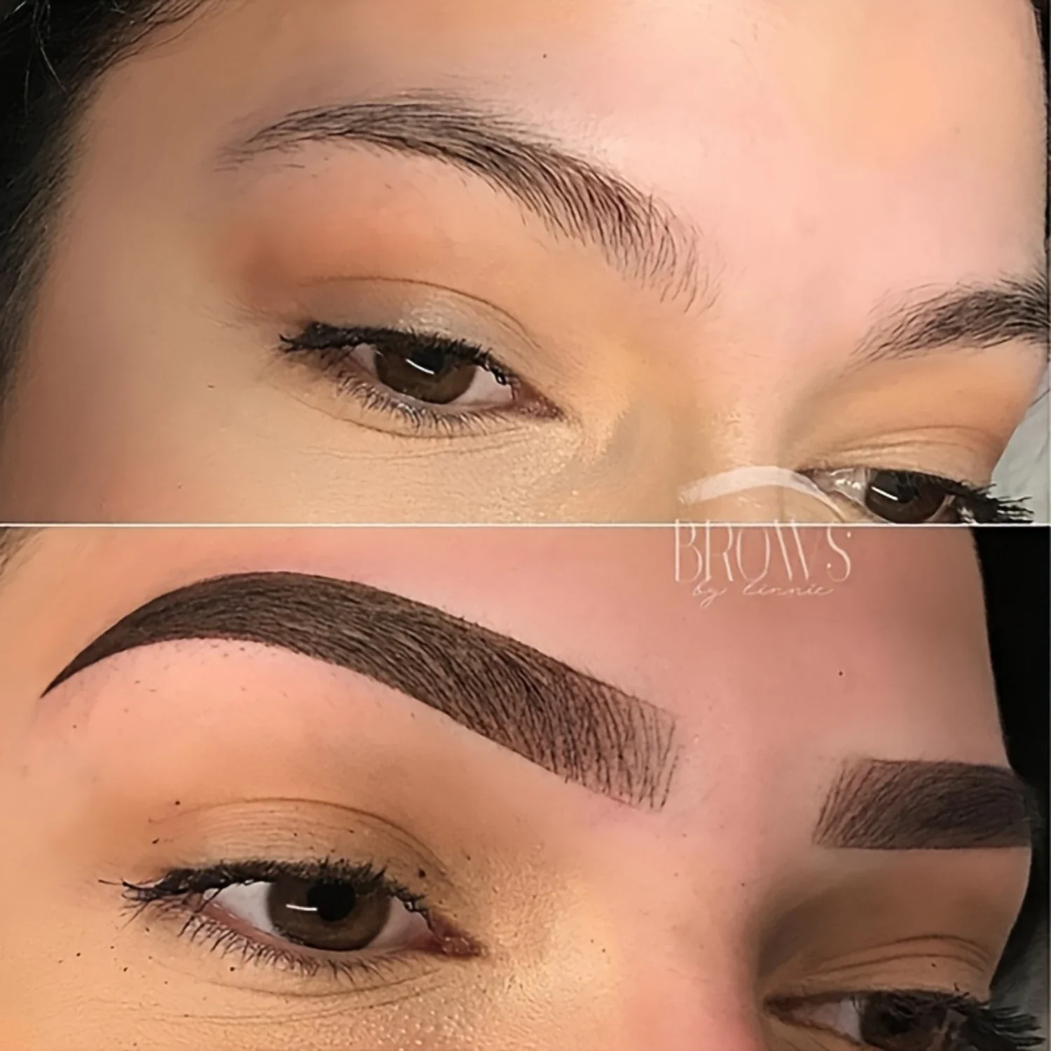 Perfect Eyebrows, Stencil With A Fixed Elastic Band, Reusable Shape Stickers