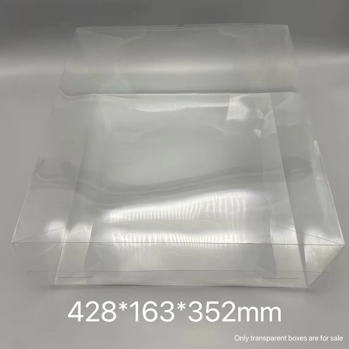Clear PET Protector for PS5 Slim CFI‑2000 Disc Version Box, NOT for 30th Anniversary Edition