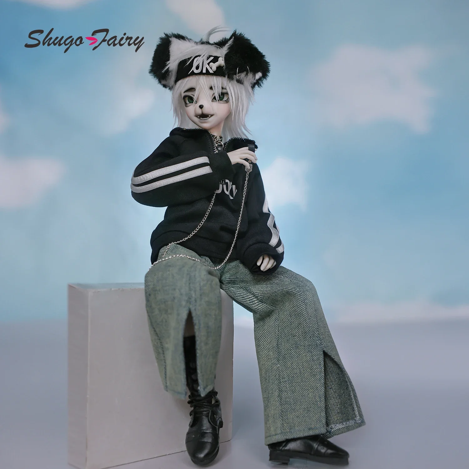 ShugaFairy Carrtoon Bjd Doll 1/4 Animal Head LM4 Body Furry Style Joint Body  Toys Fullset BJD Dolls