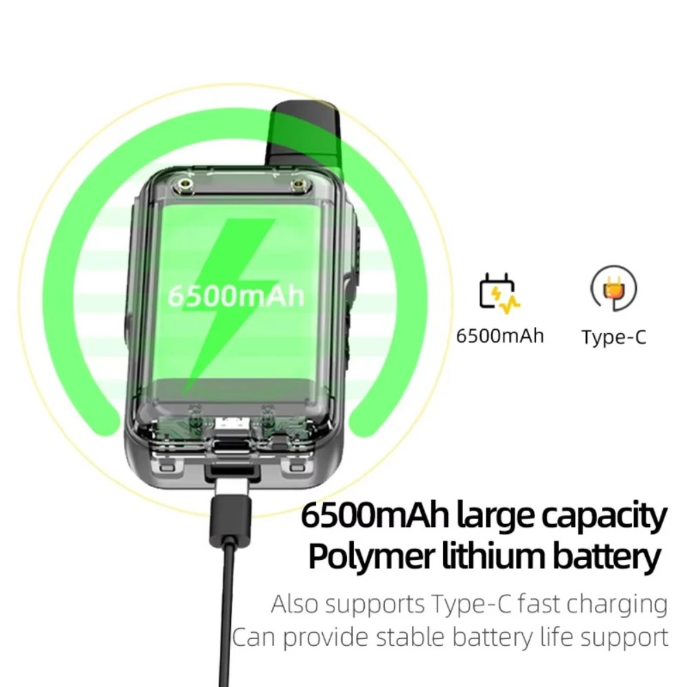 2025 New Model Handheld Two-Way Radio Walkie Talkie GPS IP 4G ZELLO APP Compatible World Wide 50km-100km 1000km 4G Covera