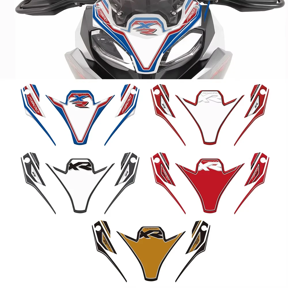 Image of Für BMW F900XR F900 XR 2020 2021 2022 2023 2024 2025 Motorrad 3D Gel Verkleidung Schutz Farbe Schutz Aufkleber Aufkleber Kit