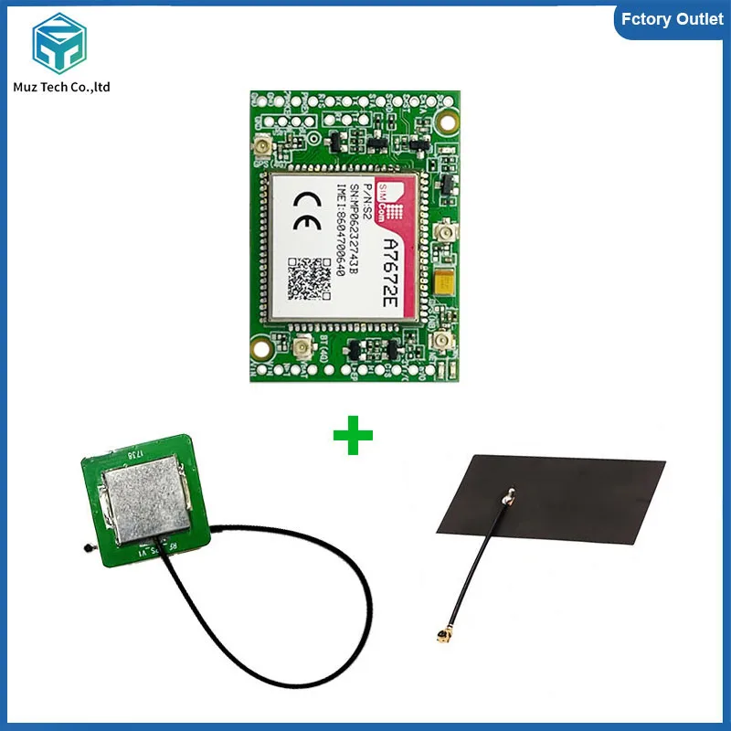 SIMCOM A7672E A7670E Core Board Kit 4G LTE CAT1 Support GNSS Module Dual-row Pin Development Board Breakout Kit for Europe