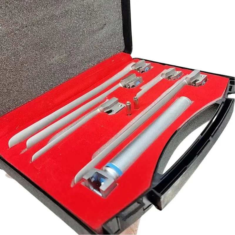 Stainless steel small animal anesthesia laryngoscope, pet laryngoscope, veterinary clinic equipment