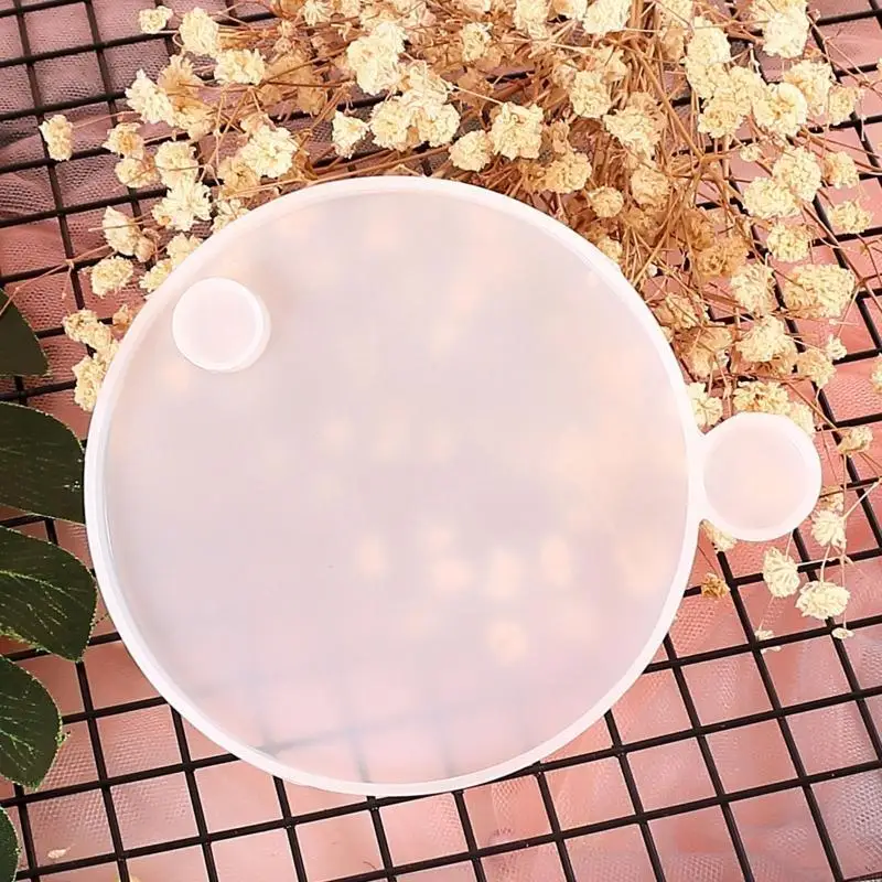 علبة تخزين مجوهرات دوارة متعددة الطبقات من السيليكون لخاتم الأساور