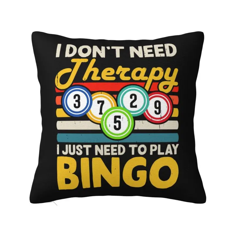 Bingo Player Quotes Throw Pillow Covers Bedroom Decoration Luxury Cushions Cover For Sofa Car Seat Square Polyester Pillowcase