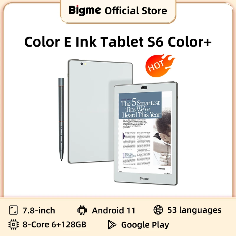Bigme S6 color+ 7.8インチ Amazon.co.jp: Bigme S6 Color Plus 電子書籍リーダー 7.8