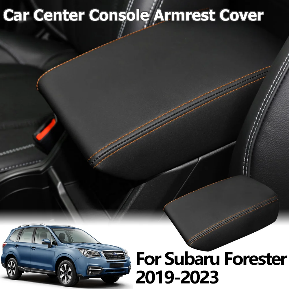 Car Console Arm Rest Protection For 2024 Subaru Forester 2019 2020 2021 2022 2023 Car Centeral Console Armrest Cover Mat Pad