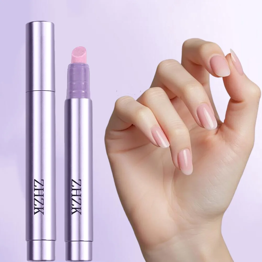 3個/ロット 3 in 1 ネイルケアペン キューティクルプッシャー ネイルオイルペン セラミックチップ付き キューティクルトリートメントリムーバーペン 乾燥して傷んだ爪用