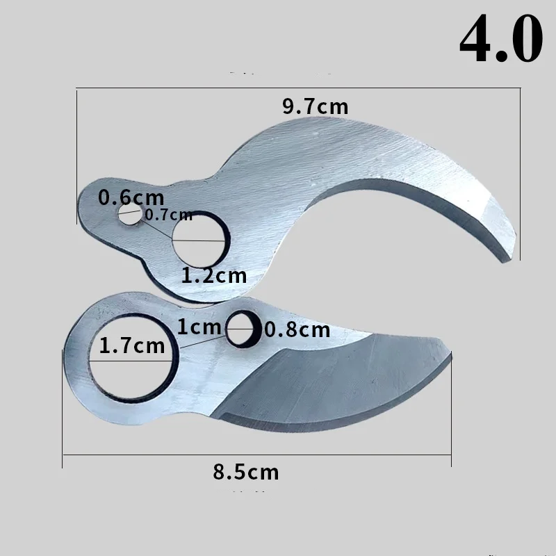 Imagem -06 - Lâminas Elétricas de Tesoura de Poda Acessório de Lâmina de Corte Afiada para Ramos e Árvores Fruta Bonsai Ferramenta de Jardim 30 mm 40 mm Sk5