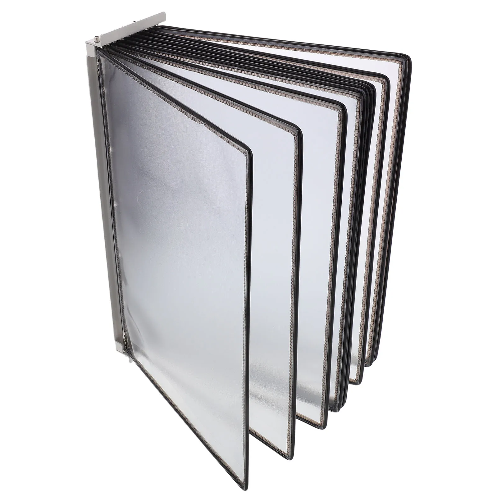 

10 Page Wall Folder Sheet Display Mounted A4 Document Organizer Storage Wall Hanging File Organizer Rack Sheet Holder Container