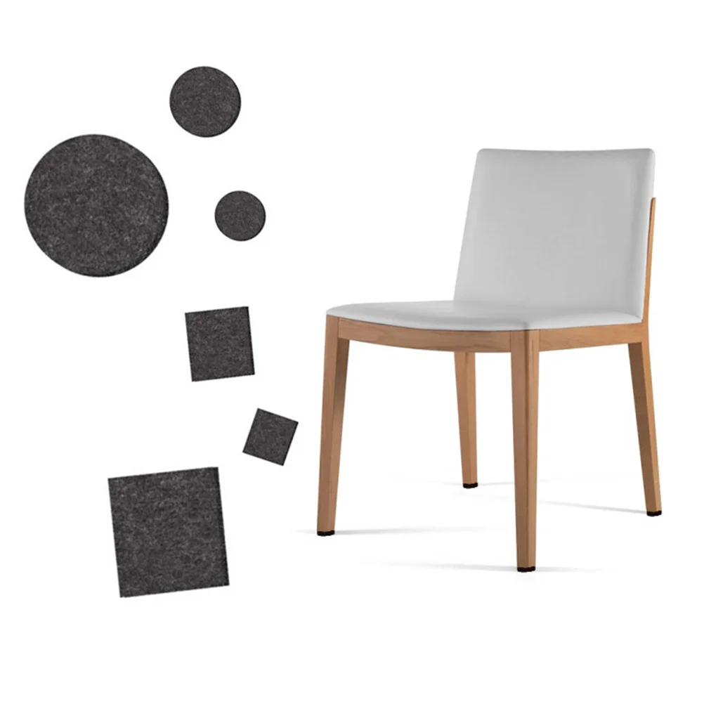 

5Pcs Chair Leg Pads Adhesive Non-Slip Thick Furniture Protectors Table Feet Floor Protectors Furniture Pads for Home Use