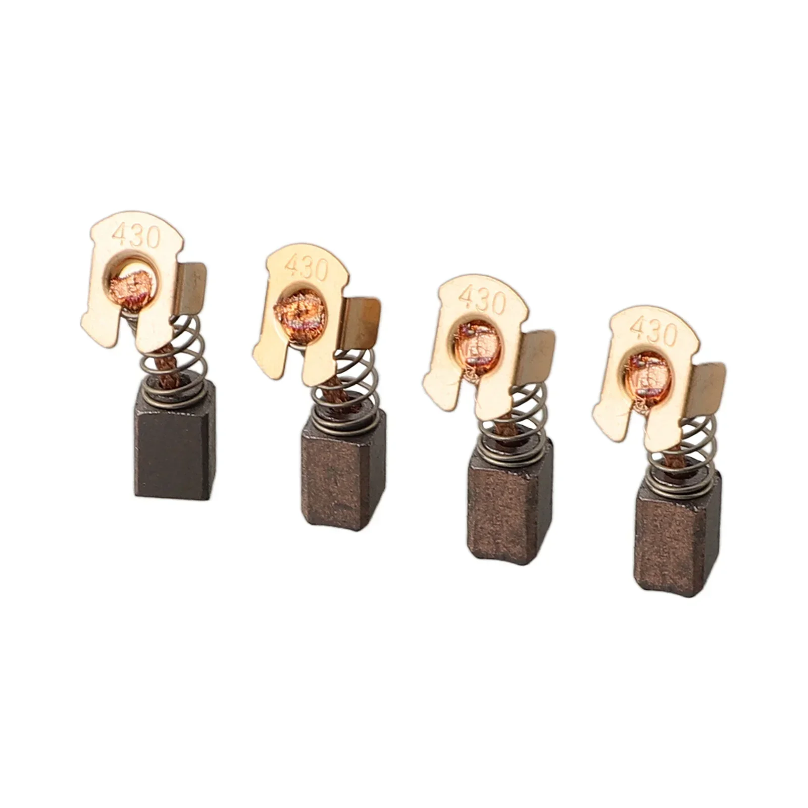 4PCS CB-430 Carbon Motor Brushes With Wire Brush Spring For 18V LXT Angle Grinder BHR200 DGA452 Power Tool Accessories