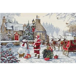 7350 Cross Stitch Sets Cross Stitch Paintings 14ct 18ct Stich Cross Stitch Kit Embroidery Needle Arts & Craft Complete Kit Hobby