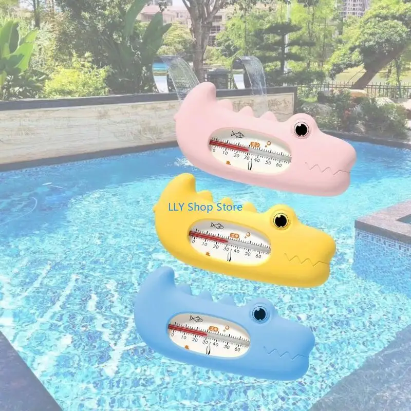 T8UD مقياس الحرارة لعبة كاشف السلامة العائمة للطفل حديث الولادة حمام ميزان الحرارة #2