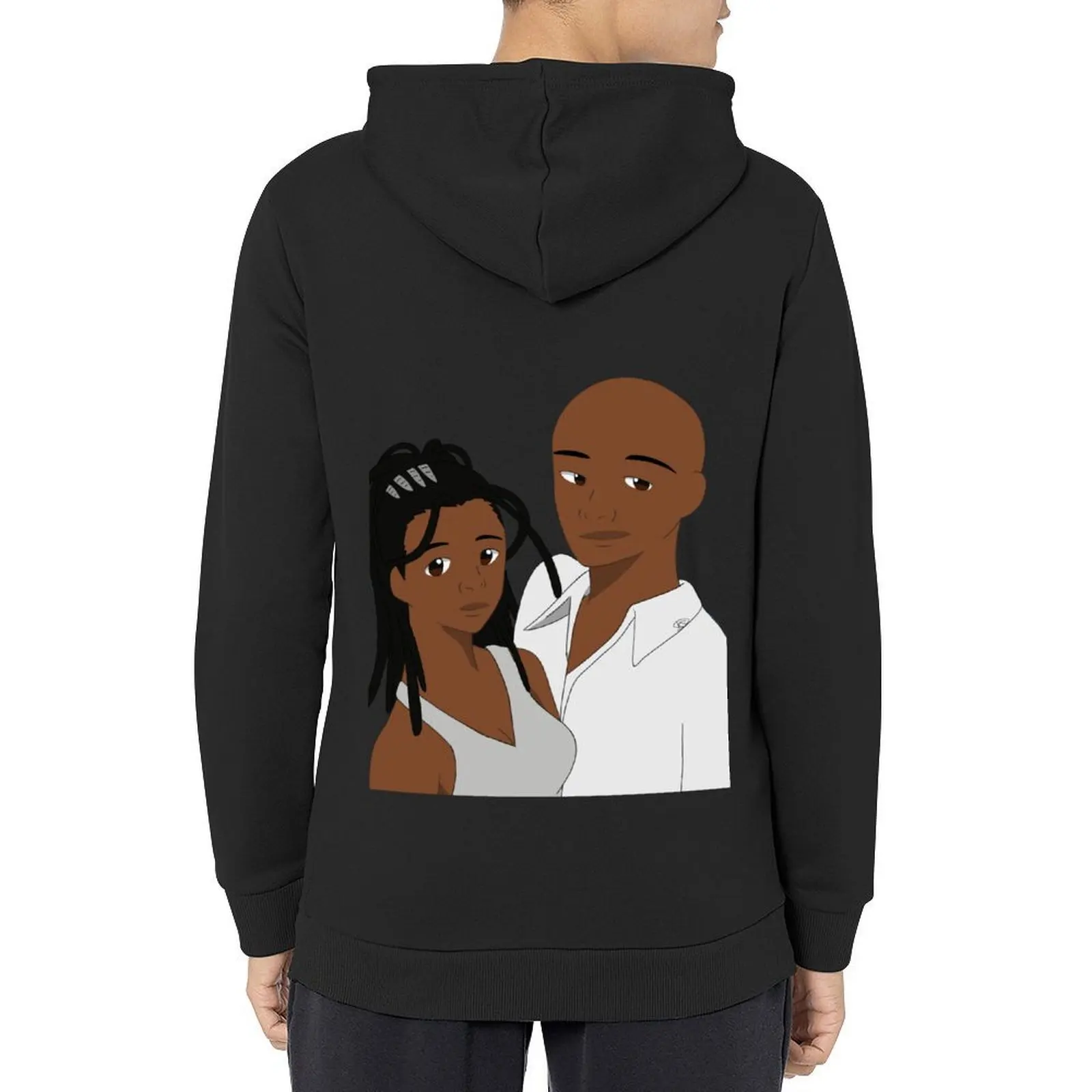 

Black is Beautiful Hoodie men's clothes anime clothes male clothes mens anime hoodie