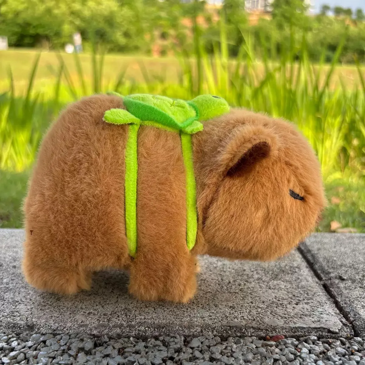 Kawaii الحيوان الباندا كابيبارا الثعلب معصمه أفخم ألعاب الدمى لينة المعصم الفرقة هدايا عيد الميلاد