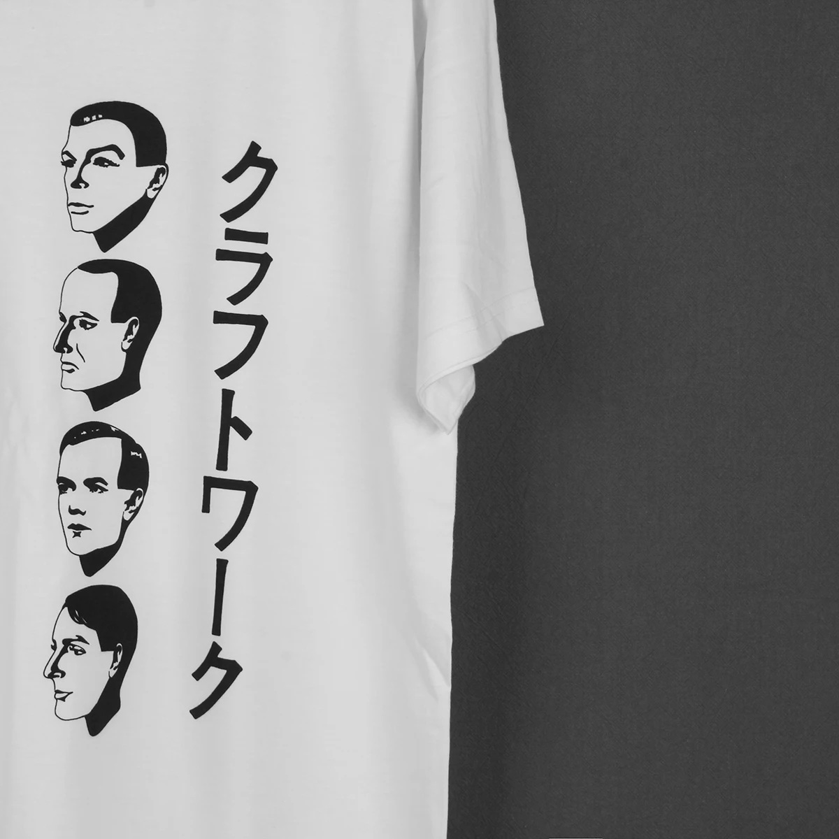 Kraftwerk T-Shirt Pocket Calculator YMO Krautrock Electronic Experimental White Cotton Men\'s Clothing Short Sleeve Tee Shirt