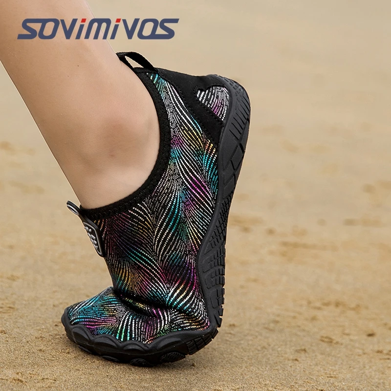 

Обувь для босиком Нескользящие вейдеры на резиновой подошве Дышащая водонепроницаемая обувь Быстросохнущие уличные кроссовки Пляжная походная обувь