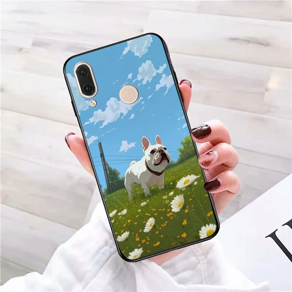 Pug Dog French Bulldog Phone Case For Redmi Note 4 X 5 A 6 7 8 T 9 9S 10 11 11S 11Epro Poco M3 Pro