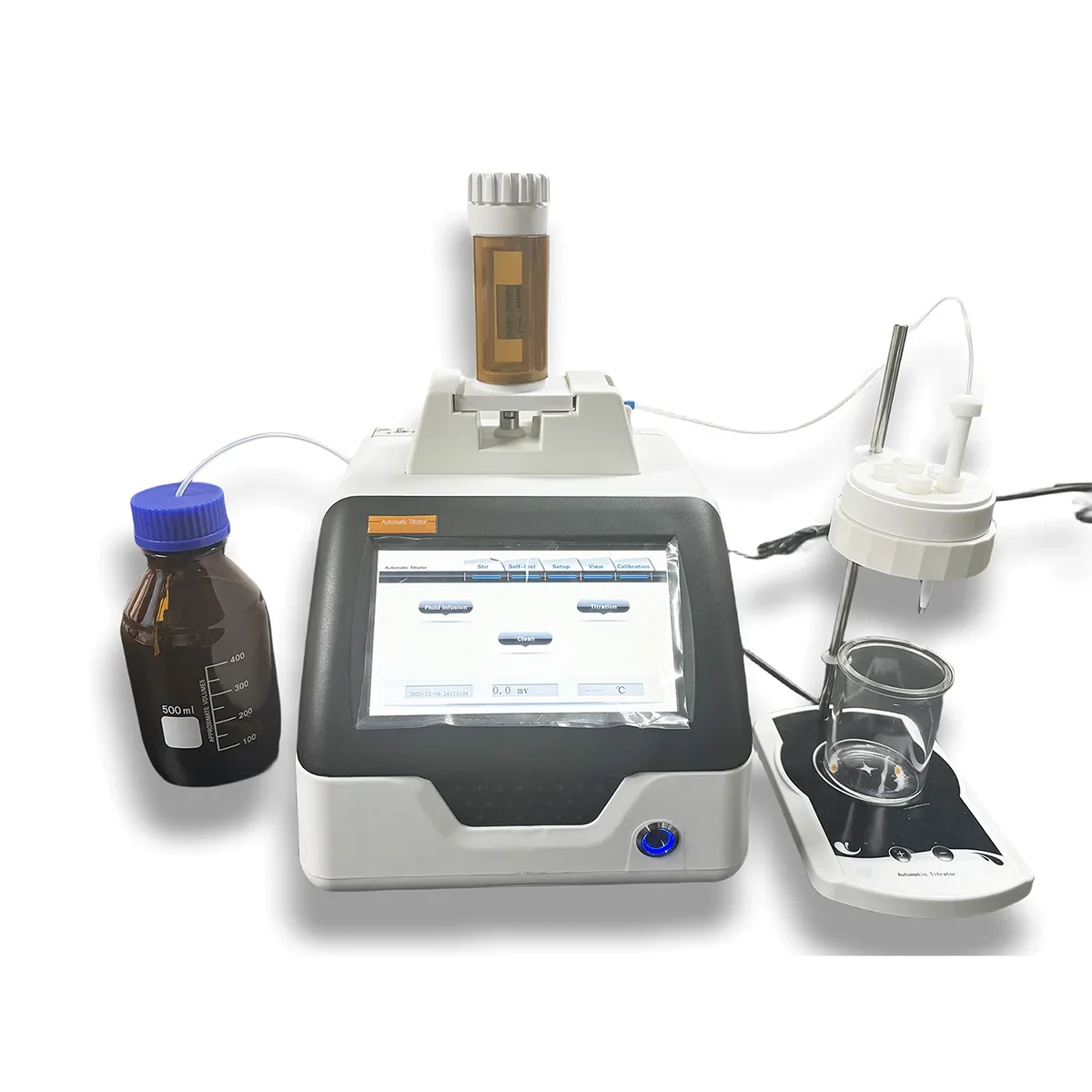 T860 Automatic Potentiometric Titrator, Lab pH Acidity Tester with Auto Burette for Chemical Analysis