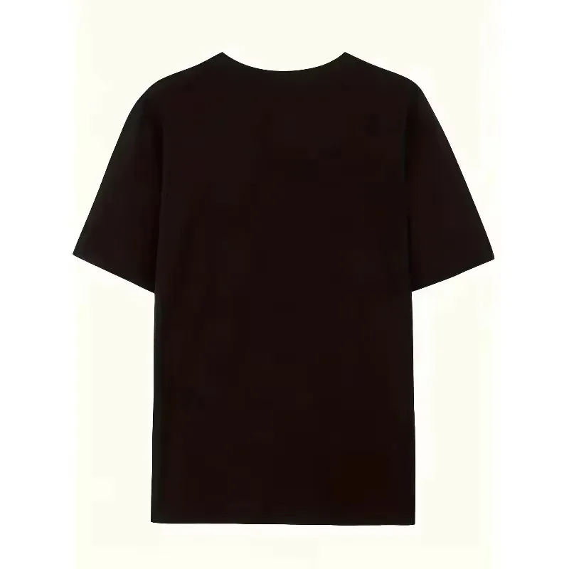 Retro Gothic Castle Bat Dark Witch Style Women's T-shirt Aesthetics Y2K All Seasons Suitable for Men and Women Same Style