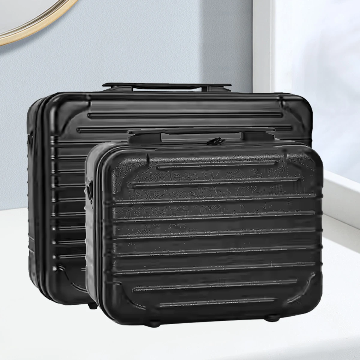Hair Cutting Tool Pressure Resistant Storage Box Barber Shop Storage Box Waterproof Shockproof Large Capacity Storage Box