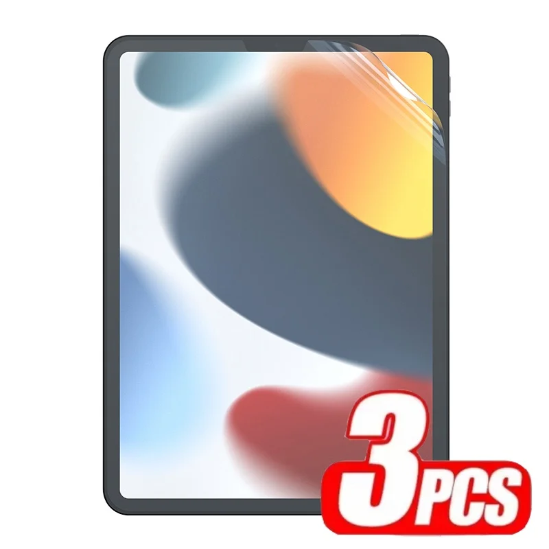 3pc Soft PET Film For IPad 10th 9th 8th 7th 6th 5th 4th 3th 2th Generation Pro 11 For iPad Mini 6 Air 5 4 3 2 1 Screen Protector