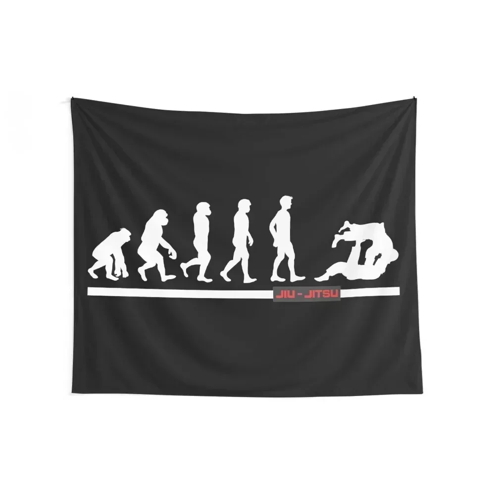 Jiu Jitsu Evolution Tapestry Home Decor Accessories Room Decorating Aesthetic Tapestry